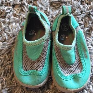 Speedo Kids Aqua and Gray Water Shoes